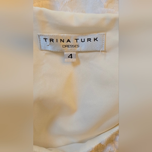 Trina Turk White Dress - size 4 - Picture 5 of 6